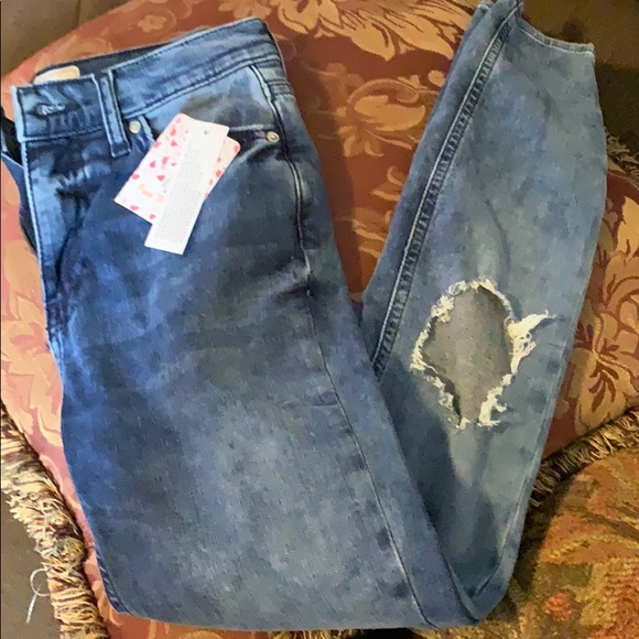NWT Free People busted knee jeans - Picture 6 of 7